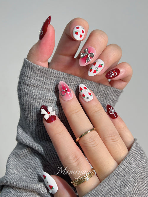 Butterfly Bow Strawberry