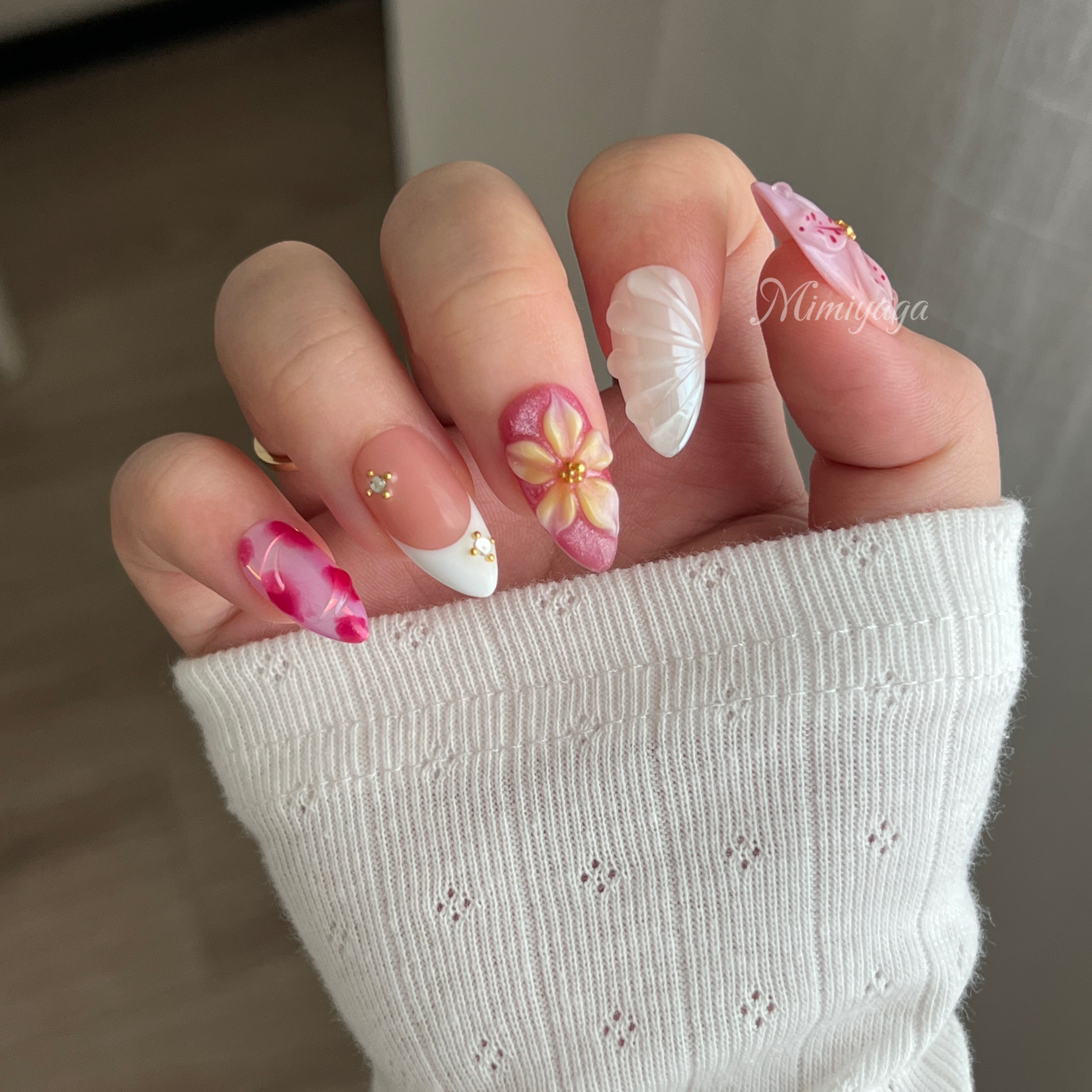 Blush Petal Glass