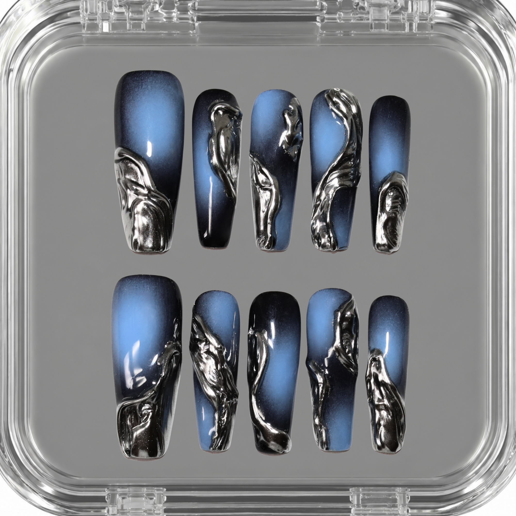 Indigo Melt Chrome