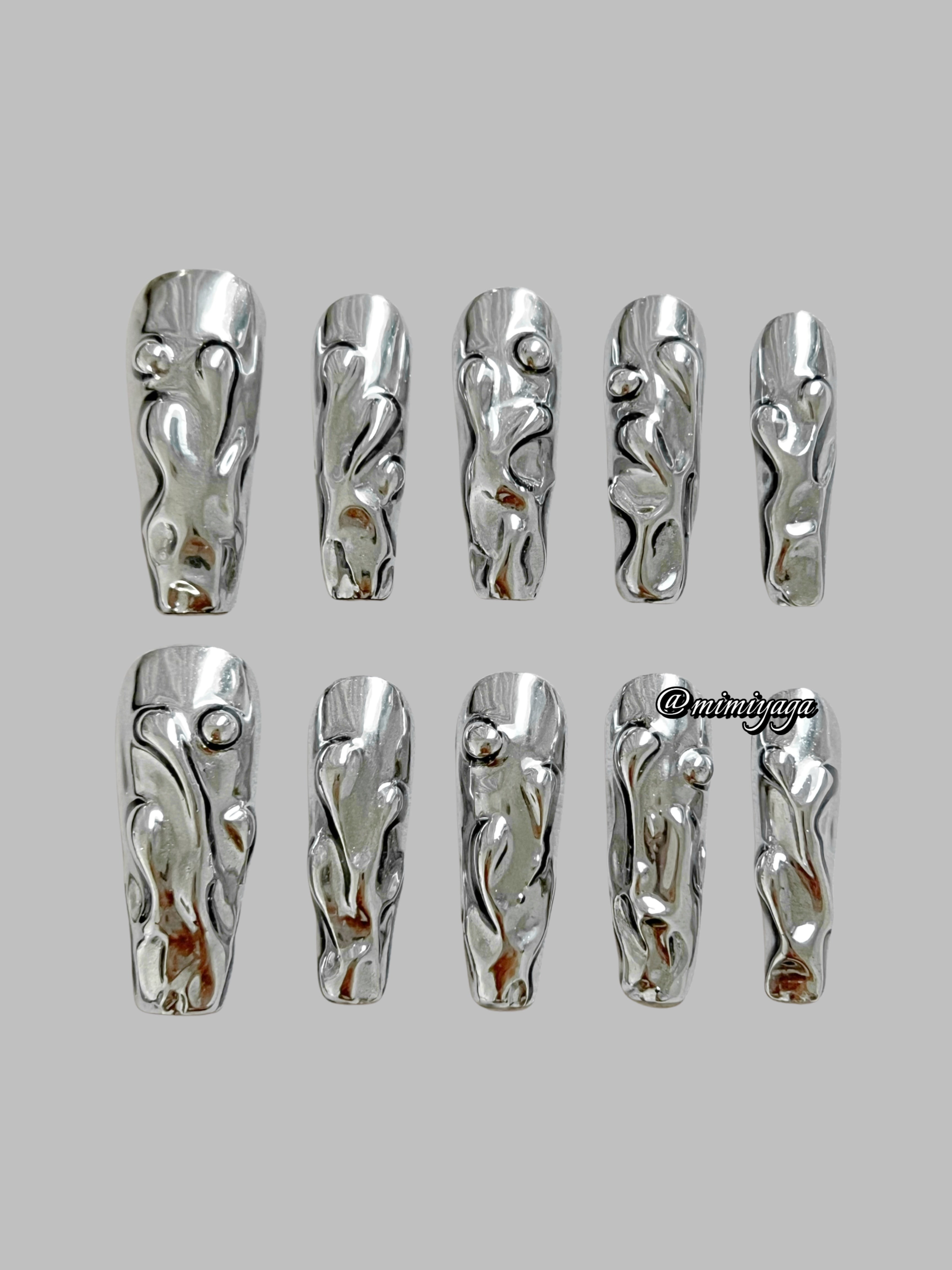 Silver melt metal