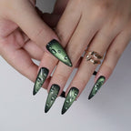 Verdant Drip Cat Eye