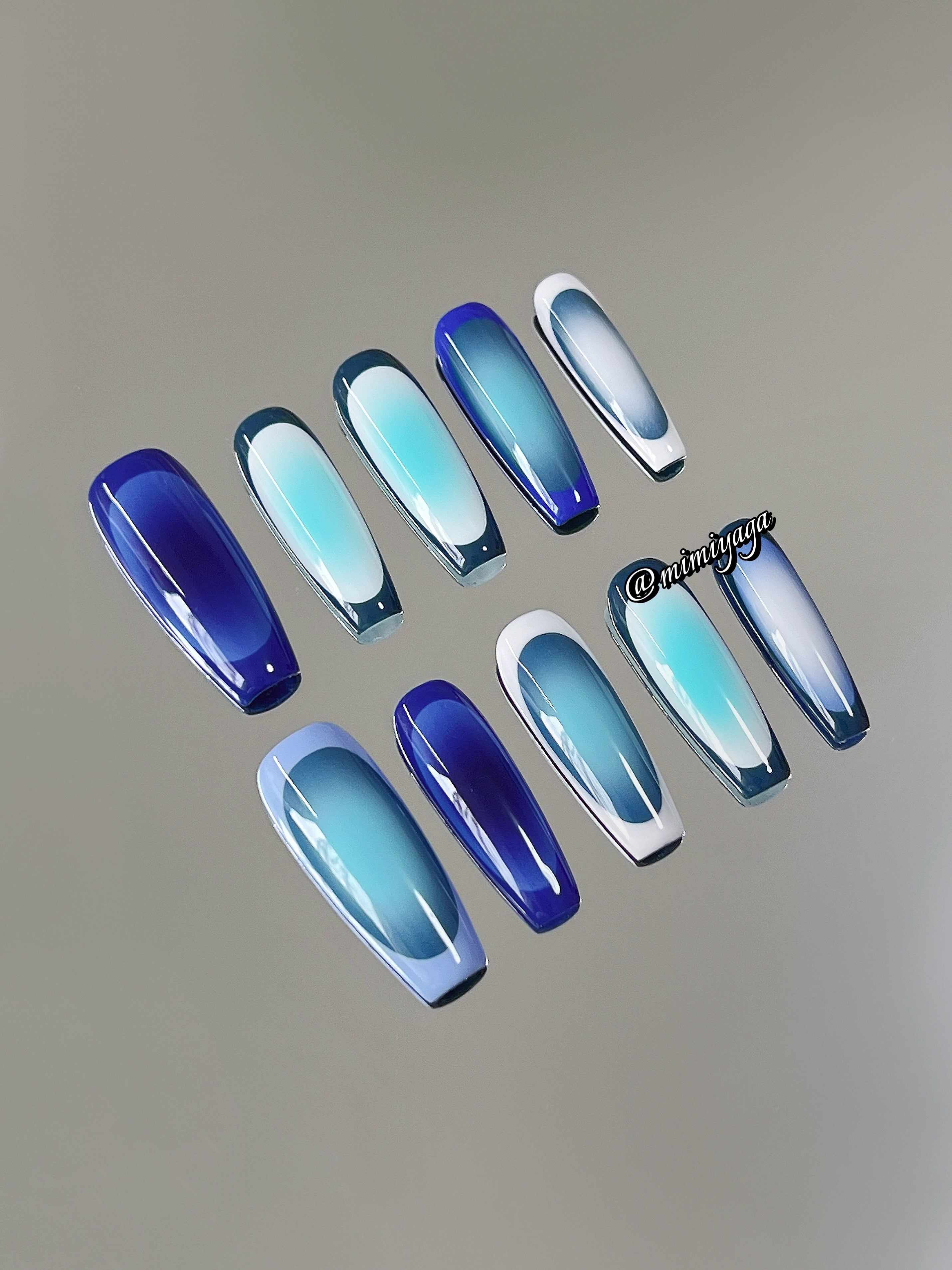 Blue Gradient Art