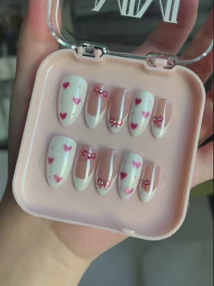 Pearl Valentine Hearts